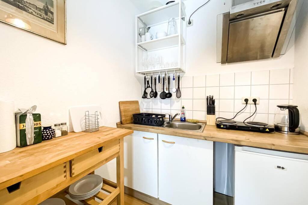 Apartment Am Auensee Mit Grosser Terrasse & Privat-Parkplatz Leipzig Bagian luar foto