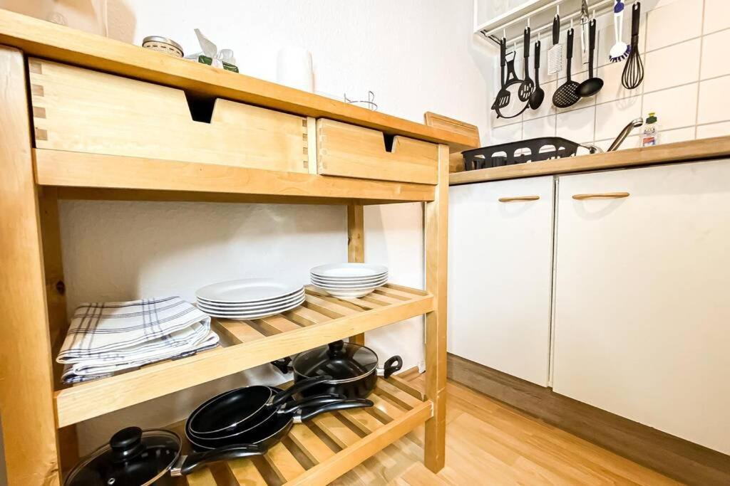 Apartment Am Auensee Mit Grosser Terrasse & Privat-Parkplatz Leipzig Bagian luar foto
